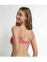 DIM DIM GENEROUS MINIMIZER BRA - Ženski nedrček s krčljivimi naramnicami - roza