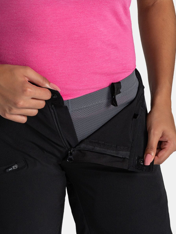 Kilpi Črne ženske kolesarske hlače Kilpi Trackee