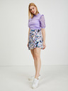 Orsay Modro-vijoličasto žensko vzorčasto ovito krilo/kratke hlače ORSAY