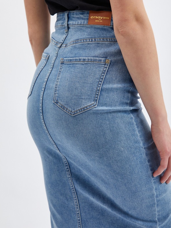 Orsay Modro žensko denim krilo ORSAY