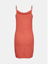 Noisy May Koralna ženska obleka brez rokavov z rebri Noisy May Edda