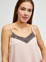 ZOOT.lab Svetlo roza majica s čipko ZOOT.lab Mariam