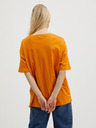 Noisy May Oranžna ženska majica Noisy May Ida