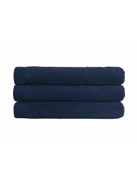 Kapatex Frotirasta brisača Klasik 70x140 cm temno modra
