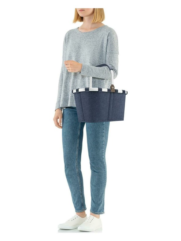Reisenthel Torba Reisenthel Carrybag Herringbone Dark Blue