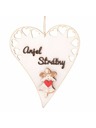 Casa de Engel Leseno viseče srce z napisom (CZ), 0/50