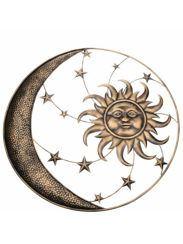 Casa de Engel Kovinska stenska dekoracija - sonce, 0/8