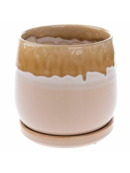 Casa de Engel Keramični lonec z posodo, rumen, 0/24