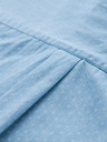 Ombre Clothing Moška srajca iz finega džinsa z vzorcem in žepom - svetlo modra Ombre Clothing