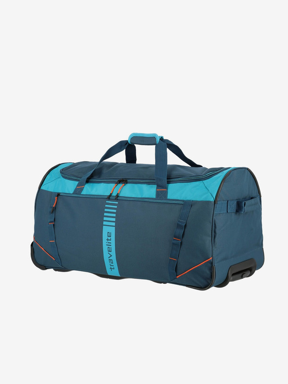 Travelite Potovalna torba Travelite Basic Active trolley travel bag - petrolej