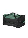 Travelite Travelite Basics Wheeled Duffle exp. Črna/zelena
