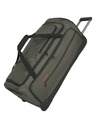 Travelite Travelite Crosslite 5.0 Wheeled Duffle L temno olivna