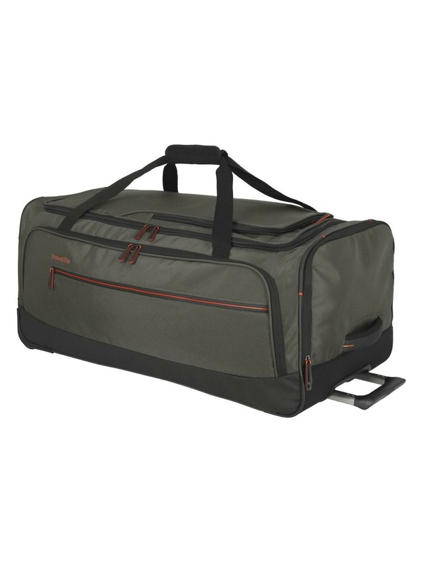 Travelite Travelite Crosslite 5.0 Wheeled Duffle L temno olivna