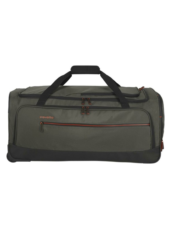 Travelite Travelite Crosslite 5.0 Wheeled Duffle L temno olivna