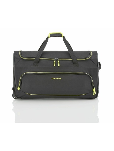 Travelite Travelite Basics Fresh Duffle torba na kolesih - črna