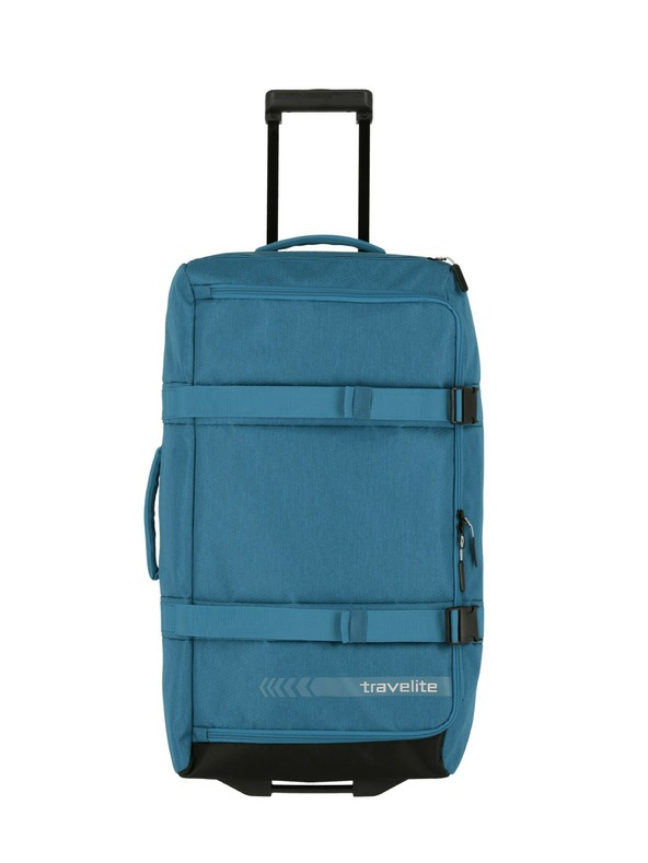Travelite Potovalna torba Travelite Kick Off Wheeled Duffle L - petrolejska