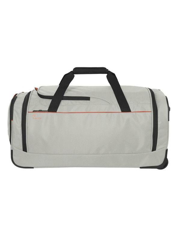 Travelite Potovalna torba Travelite Crosslite 5.0 Kolesca Duffle M Peščena bela