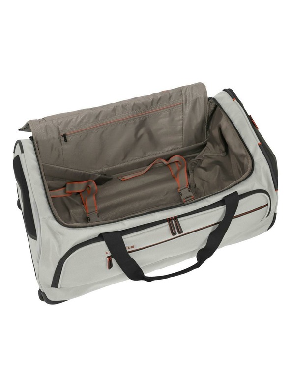 Travelite Potovalna torba Travelite Crosslite 5.0 Kolesca Duffle M Peščena bela