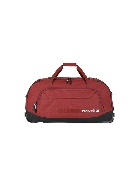 Travelite Travelite Kick Off Duffle torba na kolesih Rdeča