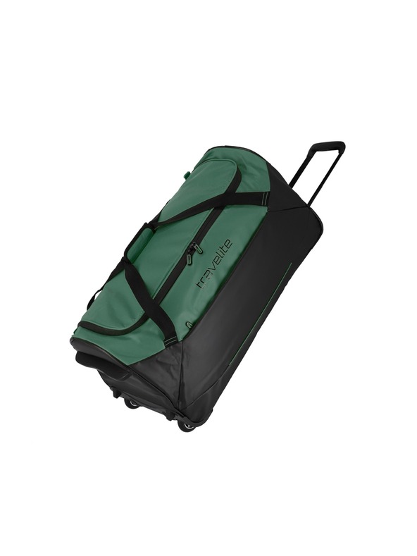 Travelite Potovalna torba Travelite Basics Trolley Black/green