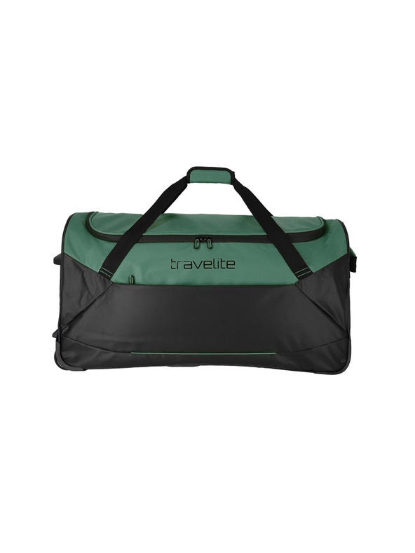 Travelite Potovalna torba Travelite Basics Trolley Black/green