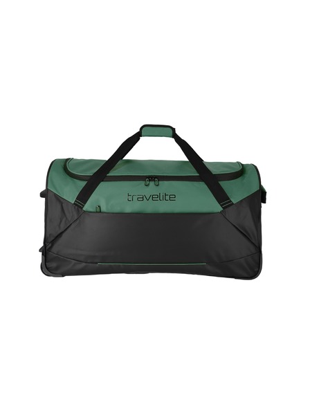 Travelite Potovalna torba Travelite Basics Trolley Black/green