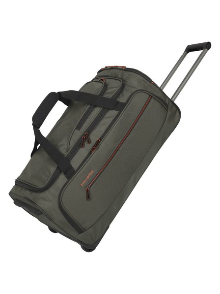 Travelite Travelite Crosslite 5.0 Wheeled Duffle M temno olivna