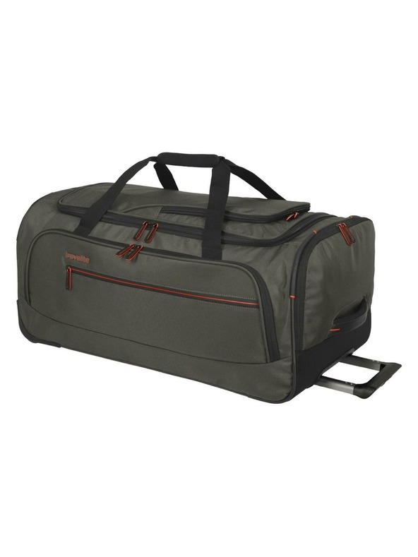 Travelite Travelite Crosslite 5.0 Wheeled Duffle M temno olivna