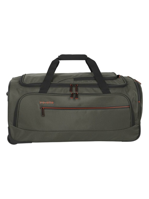 Travelite Travelite Crosslite 5.0 Wheeled Duffle M temno olivna
