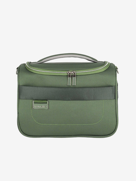 Travelite Zeleni ženski čevlji Travelite Miigo Beauty case Green
