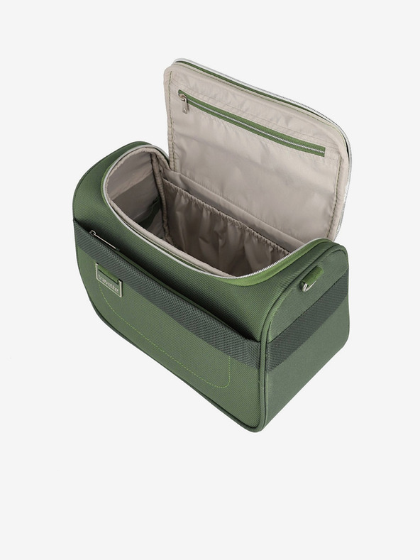 Travelite Zeleni ženski čevlji Travelite Miigo Beauty case Green