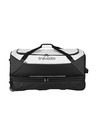 Travelite Travelite Basics Duffle na kolesih exp. Črna/bela