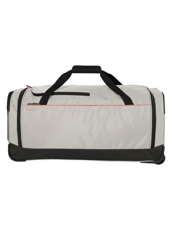 Travelite Potovalna torba Travelite Crosslite 5.0 Kolesca Duffle L Peščena bela