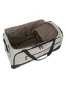 Travelite Potovalna torba Travelite Crosslite 5.0 Kolesca Duffle L Peščena bela