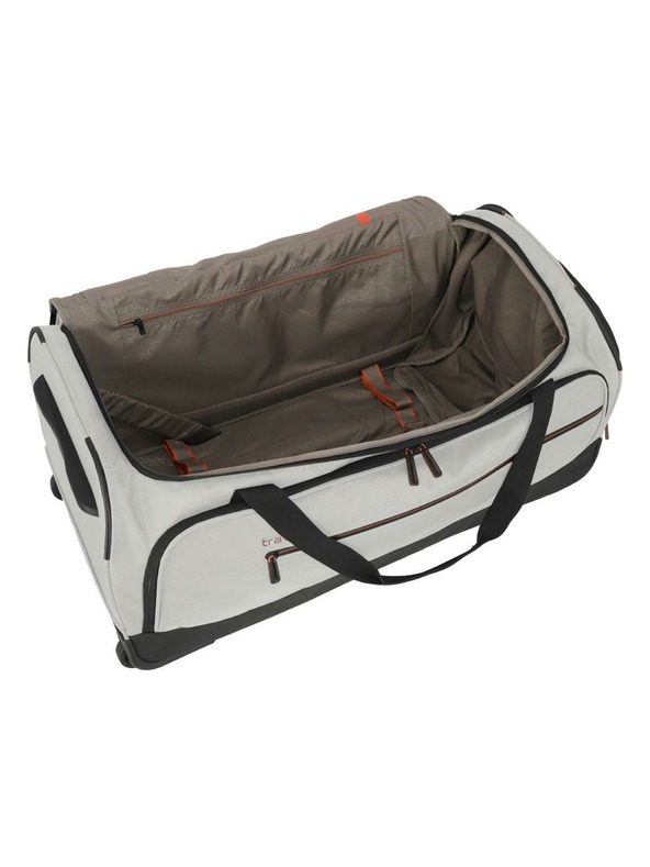 Travelite Potovalna torba Travelite Crosslite 5.0 Kolesca Duffle L Peščena bela