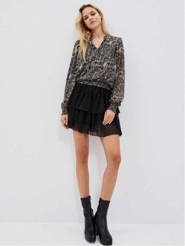 Moodo Črna ženska bluza Moodo