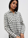 Moodo Črno-bela ženska karirasta srajca Moodo
