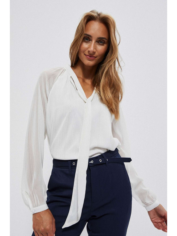 Moodo Bela ženska bluza Moodo