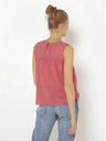 CAMAIEU Rožnata karirasta majica CAMAIEU