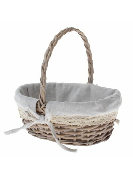 Casa de Engel Pletena košara z blagom, 0/24