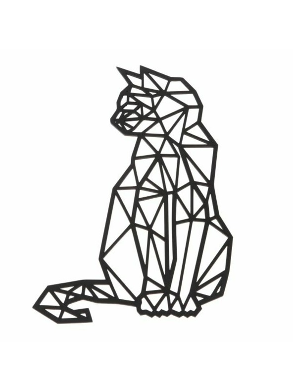 Casa de Engel Lesena stenska dekoracija - mačka, 0/25