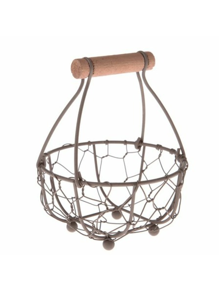 Casa de Engel Kovinski košara, rjava, 0/60