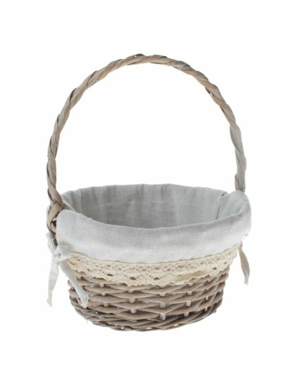 Casa de Engel Pletena košara z blagom, 0/24