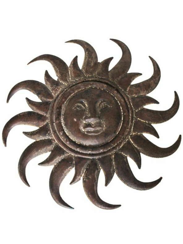 Casa de Engel Kovinska stenska dekoracija - sonce, 0/12