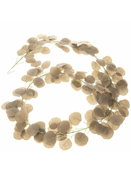 Casa de Engel Umetna girlanda - evkaliptus, bež, 0/200