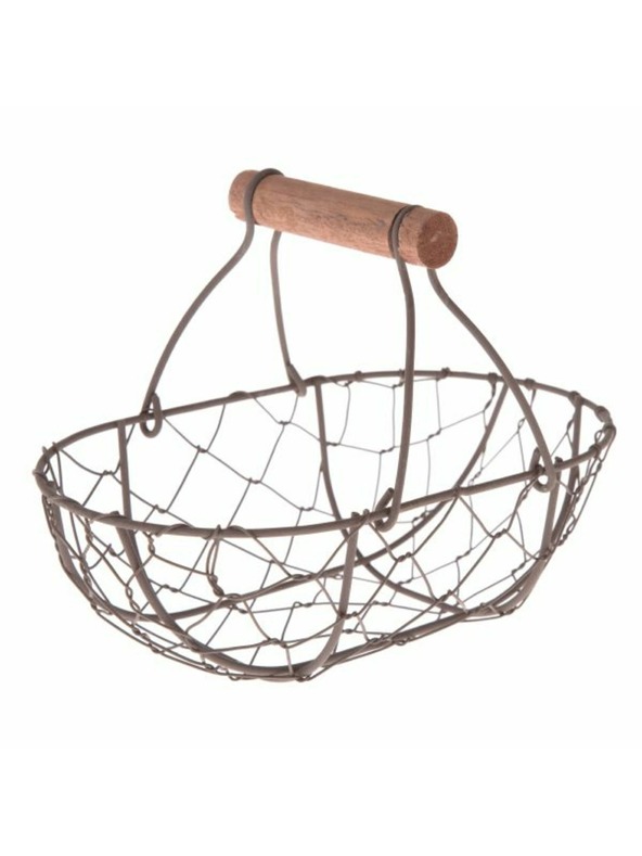 Casa de Engel Kovinska košara, rjava, 0/80