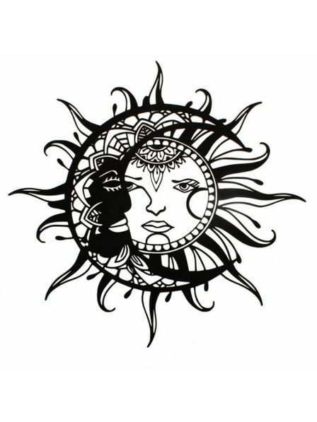 Casa de Engel Lesena stenska dekoracija - sonce, 0/25