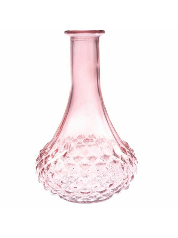 Casa de Engel Steklena vaza, roza, 0/12