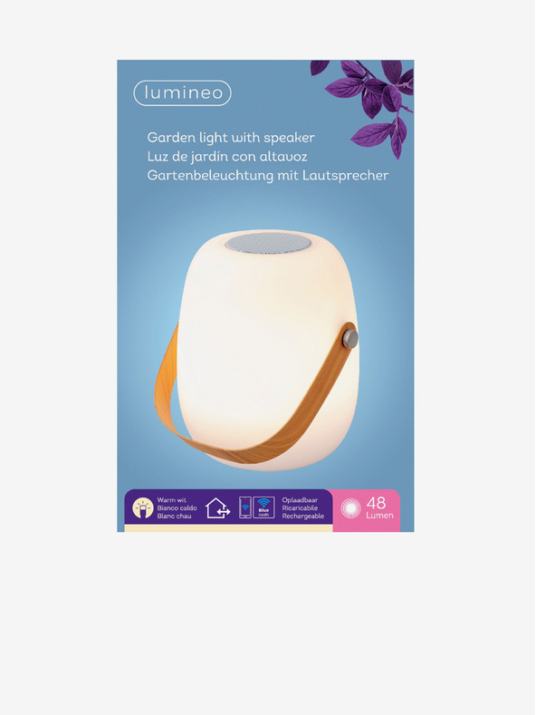 Kaemingk Zunanja svetilka LED z zvočnikom Kaemingk