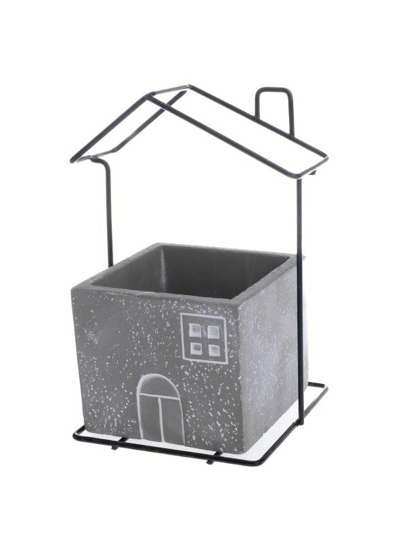 Casa de Engel Betonski pokrov za lonec s kovinsko hišico, 0/6